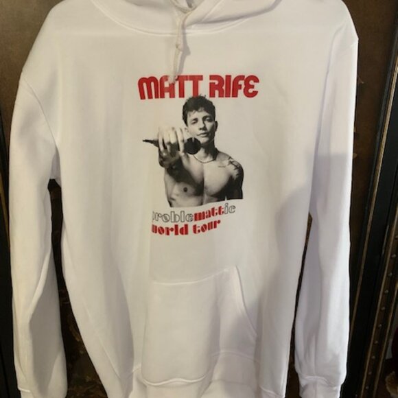 MERCH Tops - MATT RIFE COMEDY TOUR  WOMENS HOODIE
